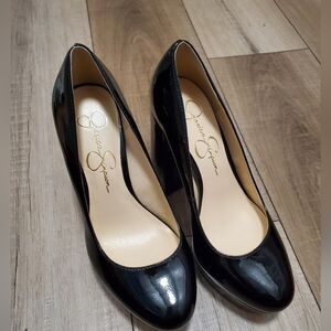 Jessica Simpson chunky heels